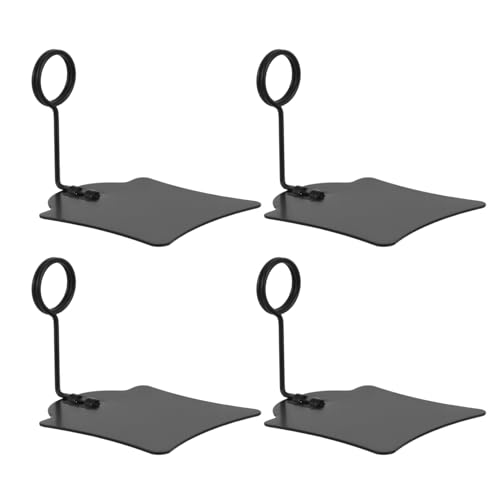 HOODANCOS 4Stücke Metall Preisschild Halter Stabiler Werbeclip für Preisanzeige für Supermärkte Einzelhandel und Ausstellungen Kompakte Langlebige Konstruktion von HOODANCOS