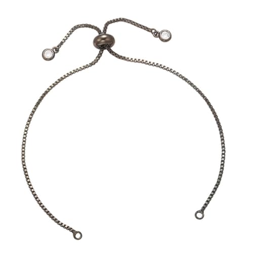 HOODANCOS 4Stücke Verstellbare Armbänder für DIY Schmuckherstellung Halbfertige Handkette Gold Weißgold Roségold und Schwarz für Projekte HOODANCOS 4Stücke Verstellbare Armbänder für DIY Schmuckherstellung Halbfertige Handkette Gold Weißgold Roségold und Schwarz für Projekte von HOODANCOS
