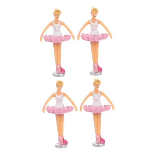 HOODANCOS 4stücke Spieluhr Rotierende Ballerina Prinzessinnenpuppe Holzfigur Ballett Tanzfigur Für Sammler Accessoires Schmuckschatulle Dekoration Für Kinderzimmer Und Ausstellung von HOODANCOS