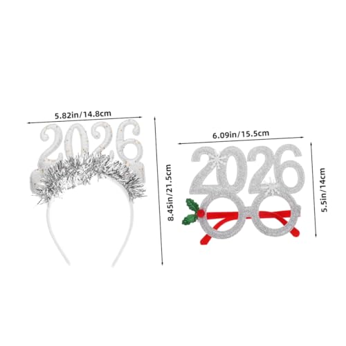 HOODANCOS 4stücke Stirnband Für Weihnachtsfeiern Haarband Zum Neujahr Haarschmuck Für Silvester Kopfbedeckung Für Feiertage Partyzubehör Für Neujahr Haarreif Für Festivals HOODANCOS 4stücke Stirnband Für Weihnachtsfeiern Haarband Zum Neujahr Haarschmuck Für Silvester Kopfbedeckung Für Feiertage Partyzubehör Für Neujahr Haarreif Für Festivals von HOODANCOS