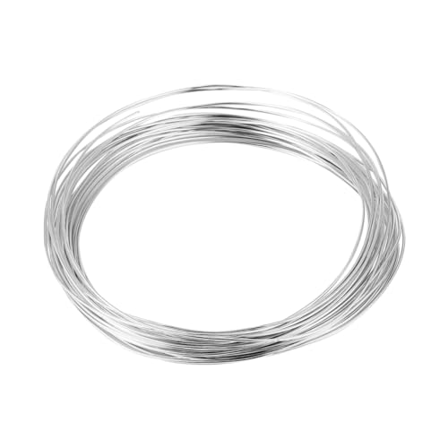 HOODANCOS 5 Rollen Aluminiumdraht À Flexibler Basteldraht für DIY Schmuck Bastelarbeiten und Geldbaum Dekoration Silber HOODANCOS 5 Rollen Aluminiumdraht À Flexibler Basteldraht für DIY Schmuck Bastelarbeiten und Geldbaum Dekoration Silber von HOODANCOS