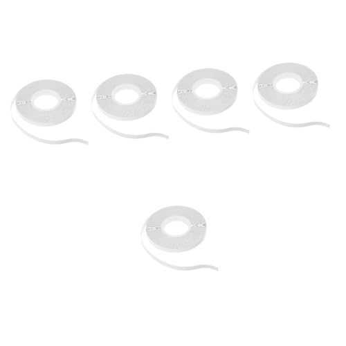 HOODANCOS 5 Rollen Doppelseitiges Wasserlösliches Klebeband für DIY Nähprojekte Waschbar Abriebfest Einfach Anzuwenden für Zuhause und Schule HOODANCOS 5 Rollen Doppelseitiges Wasserlösliches Klebeband für DIY Nähprojekte Waschbar Abriebfest Einfach Anzuwenden für Zuhause und Schule von HOODANCOS