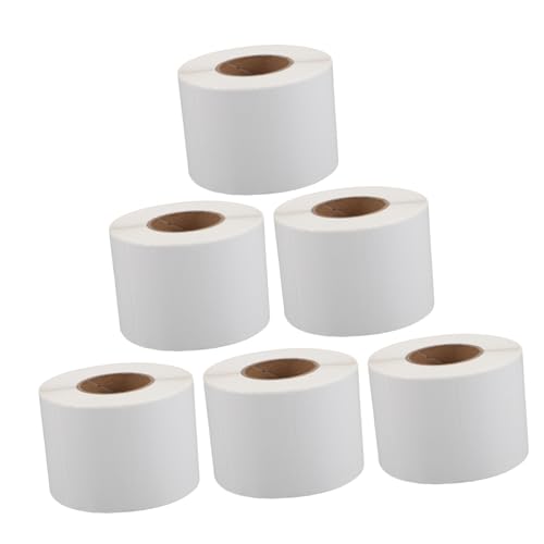 HOODANCOS 5 Rollen -adressetiketten, Blanko, Selbstklebende Aufkleber, Etiketten, Aufkleber, Rolle Für Den Versand Von Barcodes Und Paketetiketten von HOODANCOS
