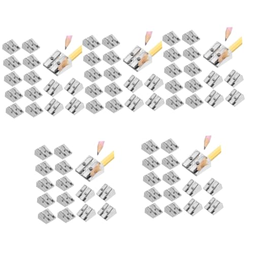 HOODANCOS 5 Sätze Bleistiftspitzer Aus Aluminiumlegierung Kompakter Bleistiftspitzer Bleistiftspitzer Handspitzer Klassenzimmer Bleistiftspitzer Manueller 20 Stück * 5 HOODANCOS 5 Sätze Bleistiftspitzer Aus Aluminiumlegierung Kompakter Bleistiftspitzer Bleistiftspitzer Handspitzer Klassenzimmer Bleistiftspitzer Manueller 20 Stück * 5 von HOODANCOS