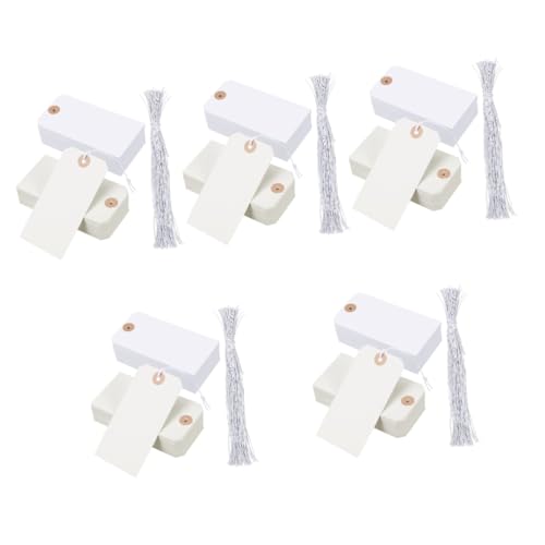 HOODANCOS 5 Sätze Leere Tags Mit Löchern Hang -tags Tags Für Die Anzeige Hängend Nähen Stoff Etiketten Gepäck Blanko-labeling-tags Krawattenanhänger Schild Kleidung Name Papier 100 Stück * 5 HOODANCOS 5 Sätze Leere Tags Mit Löchern Hang -tags Tags Für Die Anzeige Hängend Nähen Stoff Etiketten Gepäck Blanko-labeling-tags Krawattenanhänger Schild Kleidung Name Papier 100 Stück * 5 von HOODANCOS