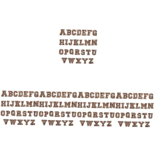 HOODANCOS 5 Sätze Pflaster Mit Leoparden Muster Flicken Für Bekleidung Wärmeübertragung Buchstaben Kleidungsflicken Gestickte Aufnäher Flicken Aufbügeln Flanell Light Brown 26 Stücke * 5 HOODANCOS 5 Sätze Pflaster Mit Leoparden Muster Flicken Für Bekleidung Wärmeübertragung Buchstaben Kleidungsflicken Gestickte Aufnäher Flicken Aufbügeln Flanell Light Brown 26 Stücke * 5 von HOODANCOS