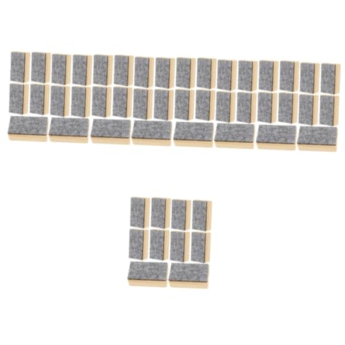 HOODANCOS 5 Sätze Radiergummi Tafel Mini Reinigung Bretter Trocken Abwischbarer Reiniger Sauber Löschbar Kreidebrett Schwarz Tücher Kreidereiniger Whiteboard-radierer Hölzern 10 Stück * 5 HOODANCOS 5 Sätze Radiergummi Tafel Mini Reinigung Bretter Trocken Abwischbarer Reiniger Sauber Löschbar Kreidebrett Schwarz Tücher Kreidereiniger Whiteboard-radierer Hölzern 10 Stück * 5 von HOODANCOS