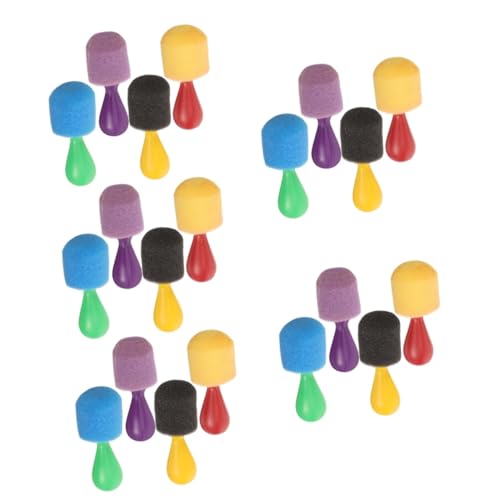HOODANCOS 5 Sätze Schwämme Für Schwammstempel Für DIY Projekte Leicht Zu Reinigen Und Handlich Fördert Die Fantasie Und Kreativität 4 Stücke * 5 HOODANCOS 5 Sätze Schwämme Für Schwammstempel Für DIY Projekte Leicht Zu Reinigen Und Handlich Fördert Die Fantasie Und Kreativität 4 Stücke * 5 von HOODANCOS
