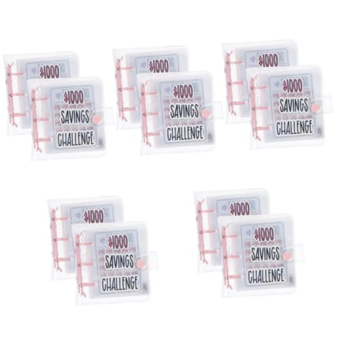 HOODANCOS 5 Sätze Sparordner Ersparnisse Schreibwaren Umschlag-challenge-ordner Budgetplaner Buch Bindemittel Geld Monatsplaner Haushaltsunterlagen Haushaltsbuch Pvc Rosa 2 Stücke * 5 HOODANCOS 5 Sätze Sparordner Ersparnisse Schreibwaren Umschlag-challenge-ordner Budgetplaner Buch Bindemittel Geld Monatsplaner Haushaltsunterlagen Haushaltsbuch Pvc Rosa 2 Stücke * 5 von HOODANCOS