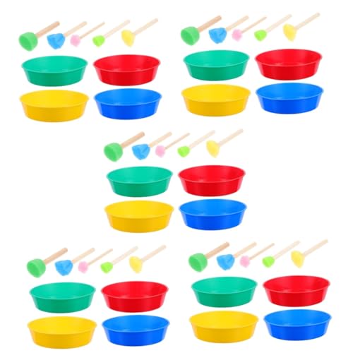 HOODANCOS 5 Sätze Zeichenwerkzeug Schwamm malpinsel Kinder Malpinsel Mischpalette Runde Schwammbürste Kind zeichnen Graffiti für Kinder kinderpinsel Kinder malen Malset Plastik HOODANCOS 5 Sätze Zeichenwerkzeug Schwamm malpinsel Kinder Malpinsel Mischpalette Runde Schwammbürste Kind zeichnen Graffiti für Kinder kinderpinsel Kinder malen Malset Plastik von HOODANCOS