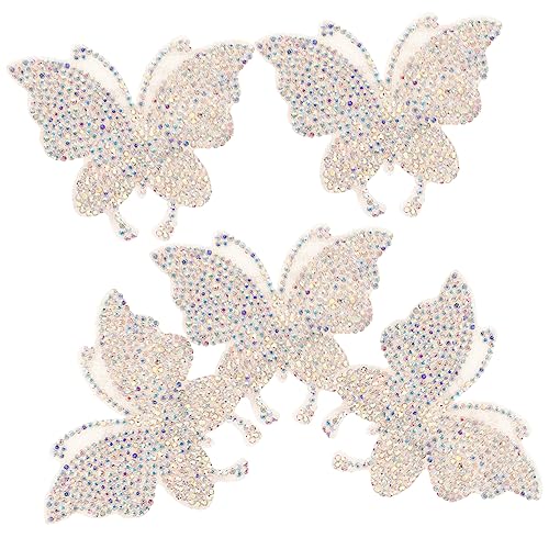 HOODANCOS 5 Stck Blingende Schmetterlings Rhinestone Sticker Teiliges Set für Auto und Dekorationsanwendungen Selbstklebend und Funkelnd für und Kleidung HOODANCOS 5 Stck Blingende Schmetterlings Rhinestone Sticker Teiliges Set für Auto und Dekorationsanwendungen Selbstklebend und Funkelnd für und Kleidung von HOODANCOS