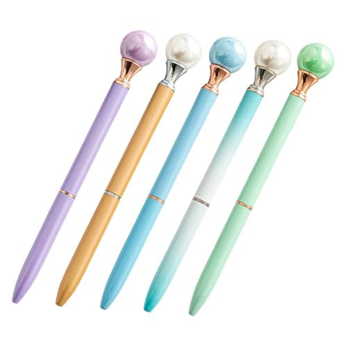 HOODANCOS 5 Stück Kugelschreiber tragbarer Schreibstift Ergonomisch Stift für den täglichen Gebrauch kreativer Schreibstift Hausbedarf multifunktionaler Schreibstift Schreibwaren Metall HOODANCOS 5 Stück Kugelschreiber tragbarer Schreibstift Ergonomisch Stift für den täglichen Gebrauch kreativer Schreibstift Hausbedarf multifunktionaler Schreibstift Schreibwaren Metall von HOODANCOS