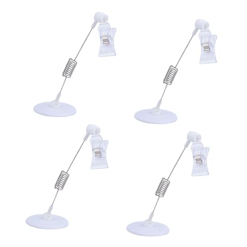 HOODANCOS 5 Stück Rack Ausstellen Aufkleberanzeigestand Zeichen Stehen Etikettenhalter Für Zeichen Schild Anzeigeständer Praktischer Displayhalter Namensclip Etikettenständer P.s HOODANCOS 5 Stück Rack Ausstellen Aufkleberanzeigestand Zeichen Stehen Etikettenhalter Für Zeichen Schild Anzeigeständer Praktischer Displayhalter Namensclip Etikettenständer P.s von HOODANCOS