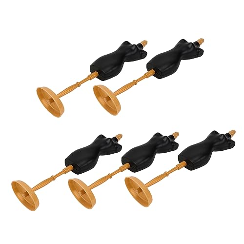 HOODANCOS 5 Stück Teiliges Puppenständer aus Abnehmbarer Mannequin Ständer für Puppenkleidung für DIY Projekte und Kreative Spielmöglichkeiten um Puppenmode Optimal zu Präsentieren von HOODANCOS