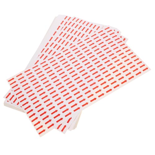 HOODANCOS 50 Blatt -Aufkleber -Hinweisaufkleber Pfeiletikett Richtungsaufkleber Klebeetiketten Etikettenaufkleber Pfeilaufkleber Aufkleber markieren Heißschmelzkleber Weiß HOODANCOS 50 Blatt -Aufkleber -Hinweisaufkleber Pfeiletikett Richtungsaufkleber Klebeetiketten Etikettenaufkleber Pfeilaufkleber Aufkleber markieren Heißschmelzkleber Weiß von HOODANCOS