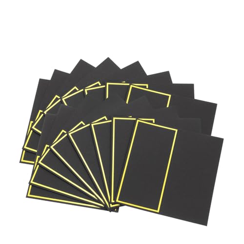 HOODANCOS 50 Stück Bronzing Sitz karte reserviert Bankett Place -Karten Hochzeit Zeichen leer Hochzeitsdekor Platzkarten für den Tisch Sitzplatzkarte Party-Namenskarten Perlenpapier Schwarz HOODANCOS 50 Stück Bronzing Sitz karte reserviert Bankett Place -Karten Hochzeit Zeichen leer Hochzeitsdekor Platzkarten für den Tisch Sitzplatzkarte Party-Namenskarten Perlenpapier Schwarz von HOODANCOS