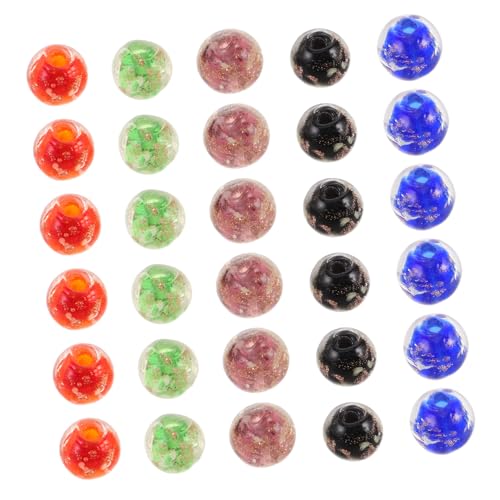HOODANCOS 50 Stück Glasperlen Runde Glasperlen Zum Selbermachen Mit Nachtleuchteffekt – 8 Mm Runde Abstandshalter Lose Anhänger Zum Basteln Von Schmuck Armbändern Und HOODANCOS 50 Stück Glasperlen Runde Glasperlen Zum Selbermachen Mit Nachtleuchteffekt – 8 Mm Runde Abstandshalter Lose Anhänger Zum Basteln Von Schmuck Armbändern Und von HOODANCOS