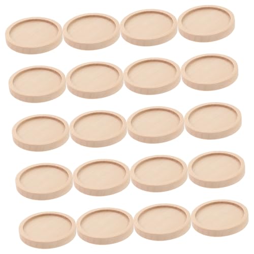 HOODANCOS 50 Stück Holzrunde Untersetzer Retro Anhänger Basis Broschenbasis für Schmuckherstellung Außendurchmesser Innendurchmesser Khaki für Kreative DIY Projekte und Individuelles HOODANCOS 50 Stück Holzrunde Untersetzer Retro Anhänger Basis Broschenbasis für Schmuckherstellung Außendurchmesser Innendurchmesser Khaki für Kreative DIY Projekte und Individuelles von HOODANCOS