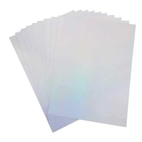 HOODANCOS 50 Stück Metallic Spiegelkarton Glänzendes Origami Bastelpapier Holografisches Kartonpapier Für Scrapbooking Kartenherstellung Erwachsene HOODANCOS 50 Stück Metallic Spiegelkarton Glänzendes Origami Bastelpapier Holografisches Kartonpapier Für Scrapbooking Kartenherstellung Erwachsene von HOODANCOS