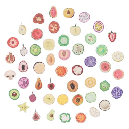 HOODANCOS 50 Stück Obstaufkleber Handy Dekoraufkleber Für Scrapbooking Albumaufkleber Aufkleberzubehör Obstaufkleber Gepäckaufkleber Ästhetische Aufkleber Handyaufkleber Obst HOODANCOS 50 Stück Obstaufkleber Handy Dekoraufkleber Für Scrapbooking Albumaufkleber Aufkleberzubehör Obstaufkleber Gepäckaufkleber Ästhetische Aufkleber Handyaufkleber Obst von HOODANCOS