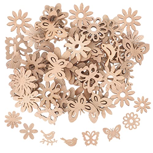 HOODANCOS 50 Stück Schmetterlingsgarten Schmetterlingsdekor Bienendekor schmetterling dekorationen Schmetterlings-Kit beemysafe holzfliese Holzspäne zieren unfertige Blumenscheiben hölzern HOODANCOS 50 Stück Schmetterlingsgarten Schmetterlingsdekor Bienendekor schmetterling dekorationen Schmetterlings-Kit beemysafe holzfliese Holzspäne zieren unfertige Blumenscheiben hölzern von HOODANCOS