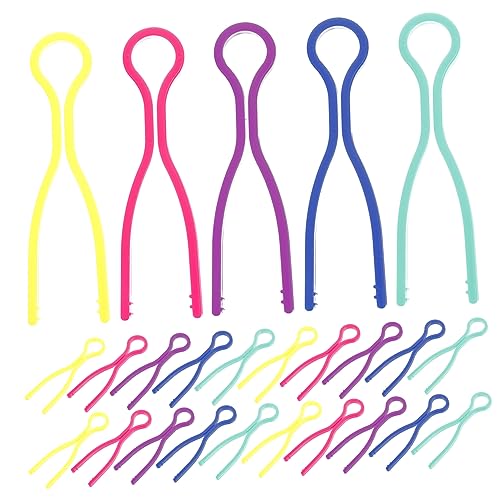HOODANCOS 50 Stück Spulenhalter für Nähmaschinen Farbige Clips zur Fixierung von Spulen Langlebig und Praktisch für DIY Näh und Quiltprojekte für Verschiedene Spulendurchmesser Geeignet HOODANCOS 50 Stück Spulenhalter für Nähmaschinen Farbige Clips zur Fixierung von Spulen Langlebig und Praktisch für DIY Näh und Quiltprojekte für Verschiedene Spulendurchmesser Geeignet von HOODANCOS