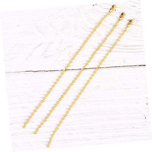 HOODANCOS 50 Stück Teiliges Bunt Bedrucktes Eisen Perlenkette Runde Schmuckanhänger Kette für Dekoration Goldfarben Langlebig und Vielseitig für DIY und HOODANCOS 50 Stück Teiliges Bunt Bedrucktes Eisen Perlenkette Runde Schmuckanhänger Kette für Dekoration Goldfarben Langlebig und Vielseitig für DIY und von HOODANCOS