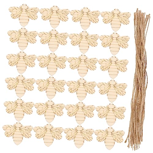 HOODANCOS 50Sätze DIY Bienen Holzchips Leere Holzscheiben für Malprojekte Graffiti und Partydekoration Leicht Tragbar Freunden HOODANCOS 50Sätze DIY Bienen Holzchips Leere Holzscheiben für Malprojekte Graffiti und Partydekoration Leicht Tragbar Freunden von HOODANCOS
