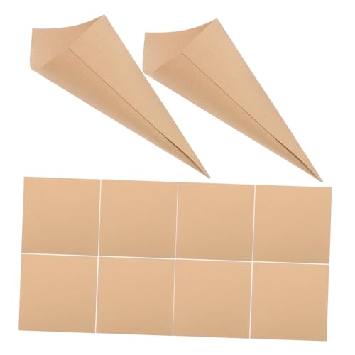 HOODANCOS 50Stücke Hochzeitskonfetti Papierkegel Kraftpapier Blumenpapierkegel für Hochzeitsfeiern und Partys Selbst Doppelseitigem Klebeband um Blütenblätter HOODANCOS 50Stücke Hochzeitskonfetti Papierkegel Kraftpapier Blumenpapierkegel für Hochzeitsfeiern und Partys Selbst Doppelseitigem Klebeband um Blütenblätter von HOODANCOS