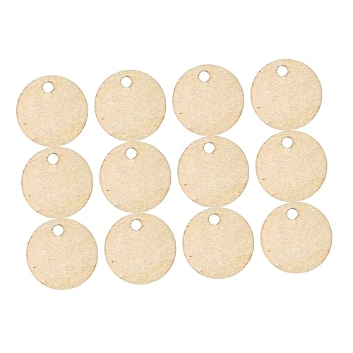 HOODANCOS 50Stücke Runde Holzscheiben Unvollendete Holzplatten für DIY Basteln Scrapbooking Heimdekoration Etikettenherstellung Leicht zu Bearbeiten HOODANCOS 50Stücke Runde Holzscheiben Unvollendete Holzplatten für DIY Basteln Scrapbooking Heimdekoration Etikettenherstellung Leicht zu Bearbeiten von HOODANCOS