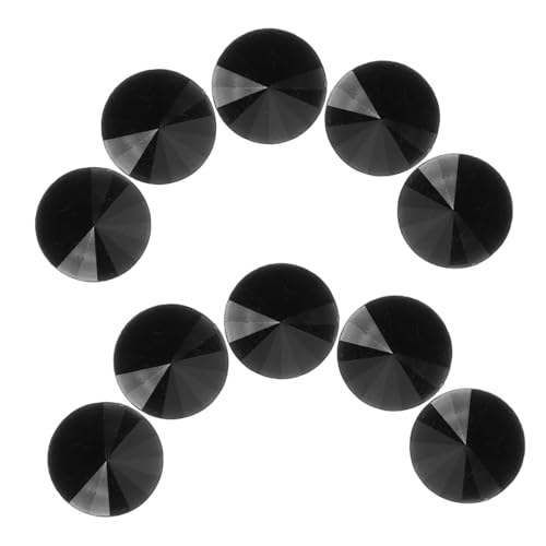 HOODANCOS 50Stücke Schwarze Runde Acryl Kristall Knöpfe für Kleidung Basteln und DIY Nähprojekte Klassisches Design Zuverlässige Befestigung Vielseitig Einsetzbar HOODANCOS 50Stücke Schwarze Runde Acryl Kristall Knöpfe für Kleidung Basteln und DIY Nähprojekte Klassisches Design Zuverlässige Befestigung Vielseitig Einsetzbar von HOODANCOS