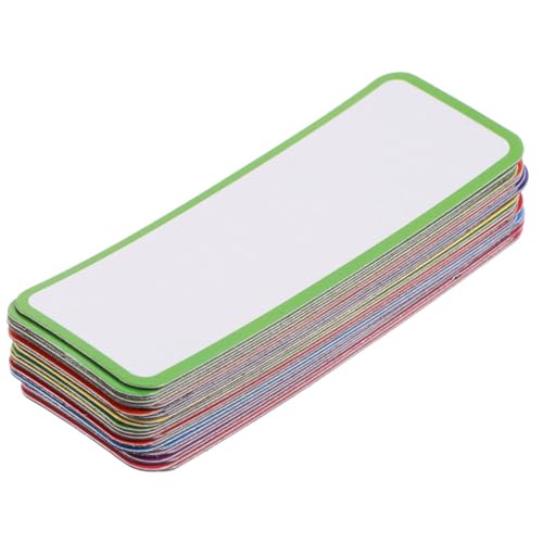 HOODANCOS 54 Stück magnetisches Etikett Kühlschrank Magnetetiketten für Trockener Lösche Magnete dünn Message Board-Aufkleber Tag-Board Namensschild trocken abwischbare Etiketten löschbar HOODANCOS 54 Stück magnetisches Etikett Kühlschrank Magnetetiketten für Trockener Lösche Magnete dünn Message Board-Aufkleber Tag-Board Namensschild trocken abwischbare Etiketten löschbar von HOODANCOS
