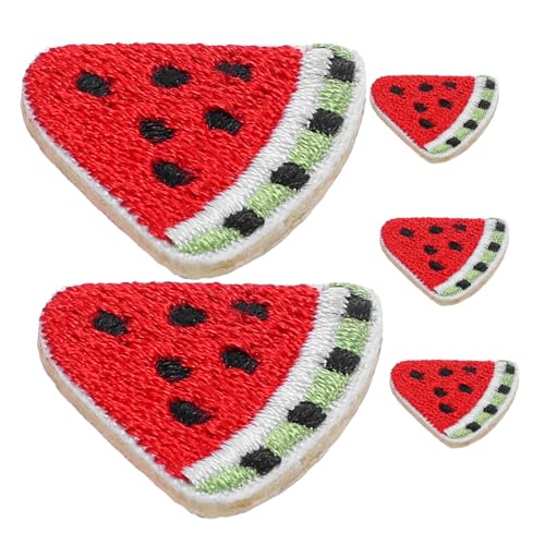 HOODANCOS 5Stücke Wassermelonen Bestickte Patches Teiliges für Kleidung Rucksäcke und Hüte Einfach Aufzubügeln zur Verschönerung und Reparatur von Stoffen HOODANCOS 5Stücke Wassermelonen Bestickte Patches Teiliges für Kleidung Rucksäcke und Hüte Einfach Aufzubügeln zur Verschönerung und Reparatur von Stoffen von HOODANCOS
