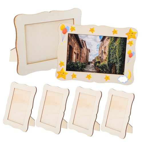 HOODANCOS 6 Stück Bilderrahmen aus Holz unvollendet Bilderrahmen-Bausatz malen Funktionsrahmen Malerei unfertiger Bilderrahmen Plakatrahmen aus Holz Bildrahmen Holzrahmen Buchsbaum Khaki HOODANCOS 6 Stück Bilderrahmen aus Holz unvollendet Bilderrahmen-Bausatz malen Funktionsrahmen Malerei unfertiger Bilderrahmen Plakatrahmen aus Holz Bildrahmen Holzrahmen Buchsbaum Khaki von HOODANCOS