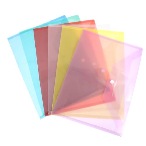 HOODANCOS 6 Stück Dokumententaschen Transparente Kunststoff Aktenordner mit Druckknopf Vielseitige Aufbewahrung für Schule Büro und Reisen Einschließlich Fächern zur Dokumentenorganisation HOODANCOS 6 Stück Dokumententaschen Transparente Kunststoff Aktenordner mit Druckknopf Vielseitige Aufbewahrung für Schule Büro und Reisen Einschließlich Fächern zur Dokumentenorganisation von HOODANCOS