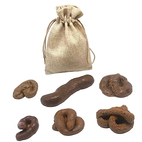 HOODANCOS 6 Stück Fake Poop Scherzspielzeug Realistische Prank Requisiten für Halloween und Aprilscherz Lustige Mitgebsel für Partys und Anlässe HOODANCOS 6 Stück Fake Poop Scherzspielzeug Realistische Prank Requisiten für Halloween und Aprilscherz Lustige Mitgebsel für Partys und Anlässe von HOODANCOS