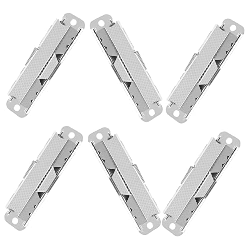 HOODANCOS 6 Stück Metall Klemmbrett Clips Dekorative Büroklammern für Schule und Büro aus Rostfrei Einfach zu Handhaben und Aufzubewahren für Dokumente und Notizen HOODANCOS 6 Stück Metall Klemmbrett Clips Dekorative Büroklammern für Schule und Büro aus Rostfrei Einfach zu Handhaben und Aufzubewahren für Dokumente und Notizen von HOODANCOS