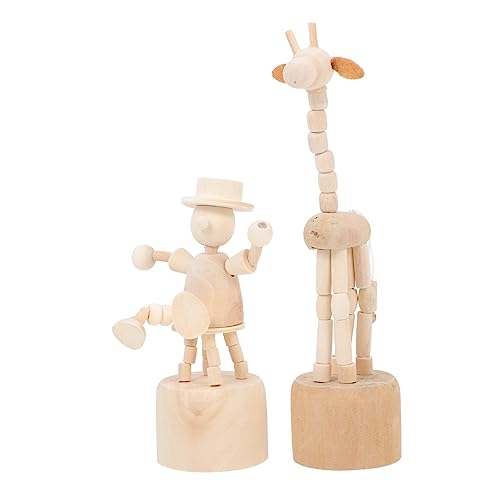 HOODANCOS 6 Stück Teiliges DIY Holzornament für Unlackierte Holzfiguren Giraffe Puppen für Kreative Bastelprojekte und Dekorative im Zuhause HOODANCOS 6 Stück Teiliges DIY Holzornament für Unlackierte Holzfiguren Giraffe Puppen für Kreative Bastelprojekte und Dekorative im Zuhause von HOODANCOS