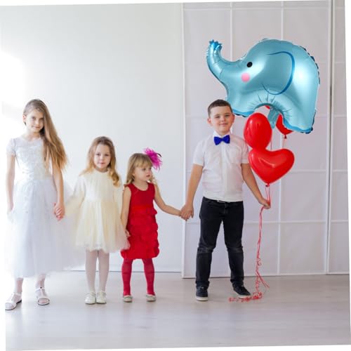 HOODANCOS 6 Stück Teiliges Folienballons in Blau Aufblasbare Elefantenform Wiederverwendbare Party deko für Shower Kindergeburtstag und Festliche Feiern Einfach zu Befüllen und Vielseitig HOODANCOS 6 Stück Teiliges Folienballons in Blau Aufblasbare Elefantenform Wiederverwendbare Party deko für Shower Kindergeburtstag und Festliche Feiern Einfach zu Befüllen und Vielseitig von HOODANCOS