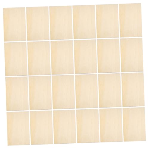 HOODANCOS 60 Stück Leeres rechteckiges Holzstück Dekorative Holzplatten Holzdekoration Holzplatten für Dekoration Unfertige Holzstücke Holzbretter Holzornament-Rechteck Holzschild Buchsbaum HOODANCOS 60 Stück Leeres rechteckiges Holzstück Dekorative Holzplatten Holzdekoration Holzplatten für Dekoration Unfertige Holzstücke Holzbretter Holzornament-Rechteck Holzschild Buchsbaum von HOODANCOS