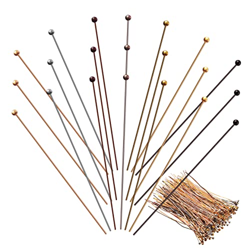 HOODANCOS 600 STK DIY-Kugelnadel Kopfstifte für die Schmuckherstellung schmuck Machen Auge Halskette selber Machen schmuckherstellung zubehör Metallnadeln schmuckherstellung kopfnadeln HOODANCOS 600 STK DIY-Kugelnadel Kopfstifte für die Schmuckherstellung schmuck Machen Auge Halskette selber Machen schmuckherstellung zubehör Metallnadeln schmuckherstellung kopfnadeln von HOODANCOS