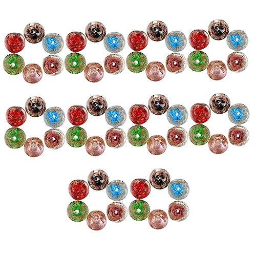 HOODANCOS 60Stücke Leuchtende Glasperlen für Armbänder DIY Schmuck Runde Glasperlen Verschiedenen Farben für Bastelprojekte HOODANCOS 60Stücke Leuchtende Glasperlen für Armbänder DIY Schmuck Runde Glasperlen Verschiedenen Farben für Bastelprojekte von HOODANCOS