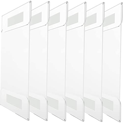 HOODANCOS 6Stücke Transparenter Zeichenhalter für Preisschilder Klarer Tischaufsteller für Hochzeit Restaurant Bar Konferenzen Messen Freistehende Präsentation für Tische und Theken HOODANCOS 6Stücke Transparenter Zeichenhalter für Preisschilder Klarer Tischaufsteller für Hochzeit Restaurant Bar Konferenzen Messen Freistehende Präsentation für Tische und Theken von HOODANCOS
