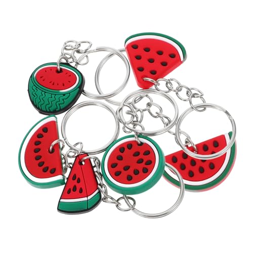 HOODANCOS 6Stücke Wassermelonen Schlüsselanhänger Lustige Taschenanhänger für Partys Dekorative Schlüsselringe für Handtaschen und Geldbörsen Robustes und Leichtes Design HOODANCOS 6Stücke Wassermelonen Schlüsselanhänger Lustige Taschenanhänger für Partys Dekorative Schlüsselringe für Handtaschen und Geldbörsen Robustes und Leichtes Design von HOODANCOS