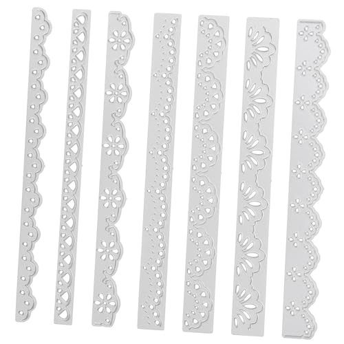 HOODANCOS 7 Stück Prägefolder für die Kartenherstellung Schmuckzubehör Schneiden Schnitte Stanzteile für Scrapbooking Stanzformen für Papierhandwerk Zubehör basteln Kohlenstoffstahl Silber HOODANCOS 7 Stück Prägefolder für die Kartenherstellung Schmuckzubehör Schneiden Schnitte Stanzteile für Scrapbooking Stanzformen für Papierhandwerk Zubehör basteln Kohlenstoffstahl Silber von HOODANCOS