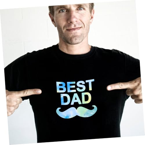 HOODANCOS 7 Stück Teiliges Tie Dye Heat Transfer Film für Textilien Vielseitige Plotterfolie zum Aufbügeln Langlebig und Sicher für DIY Kleidung Hüte und Personalisierte Stoffe von HOODANCOS