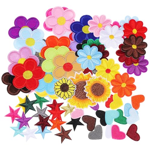 HOODANCOS 71 Stück Sonnenblumen-Stickpatch Stickereiapplikationen Flicken aufnähen An Bügelbilder für Kleidung DIY Kleidung Reparatur Patches Zum Ausbessern von Stoffen aufbügeln Hutflecken HOODANCOS 71 Stück Sonnenblumen-Stickpatch Stickereiapplikationen Flicken aufnähen An Bügelbilder für Kleidung DIY Kleidung Reparatur Patches Zum Ausbessern von Stoffen aufbügeln Hutflecken von HOODANCOS