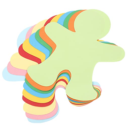 HOODANCOS 72Stücke DIY Papierausschnitte für Wanddekorationen für Kindergarten Schlafzimmer und Klassenzimmer Verschiedene Designs für Bastelprojekte von HOODANCOS