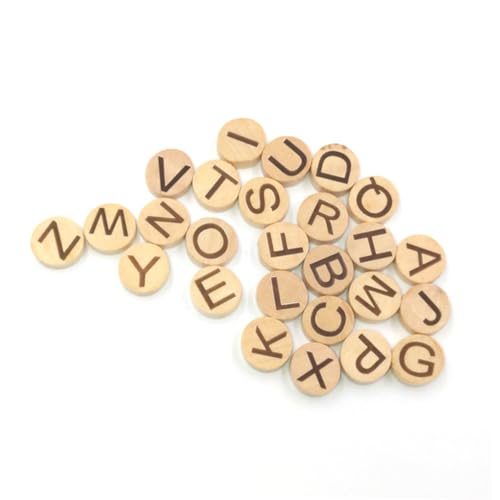 HOODANCOS 78 Stück Teiliges Holzbuchstaben Scheiben Dicke Geschnitzte Großbuchstaben Alphabet Umweltfreundliche Holzscheiben für Basteln Beschriftung DIY und Bildungsspielzeug HOODANCOS 78 Stück Teiliges Holzbuchstaben Scheiben Dicke Geschnitzte Großbuchstaben Alphabet Umweltfreundliche Holzscheiben für Basteln Beschriftung DIY und Bildungsspielzeug von HOODANCOS