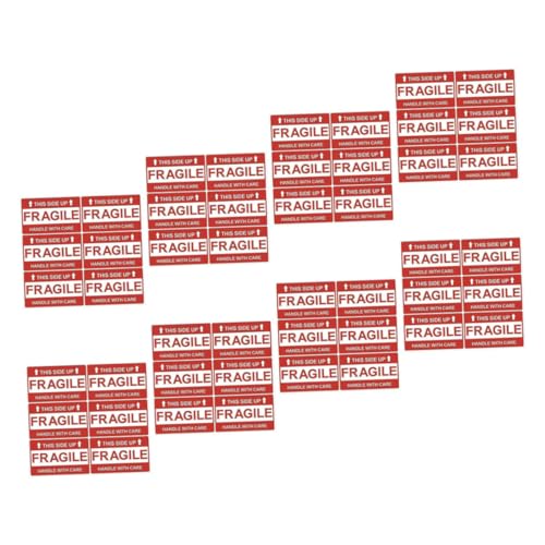 HOODANCOS 8 Blatt Zerbrechliche Etiketten UPS zerbrechliches Band zerbrechlicher Aufkleber Verpackungsaufkleber Zerbrechliche Aufkleber zum Bewegen Aufkleber aus beschichtetem Papier rot HOODANCOS 8 Blatt Zerbrechliche Etiketten UPS zerbrechliches Band zerbrechlicher Aufkleber Verpackungsaufkleber Zerbrechliche Aufkleber zum Bewegen Aufkleber aus beschichtetem Papier rot von HOODANCOS